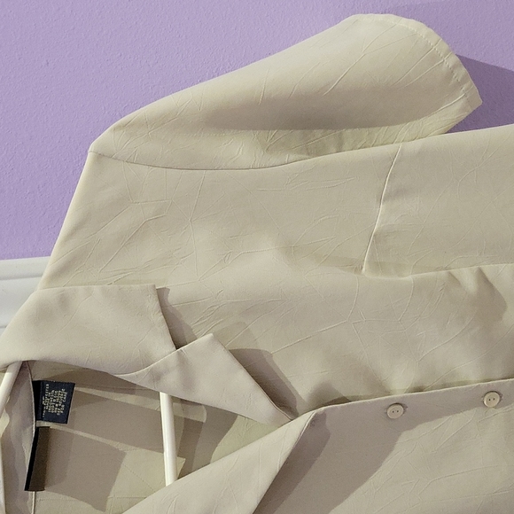 Beige Crinkle Top - Picture 7 of 11